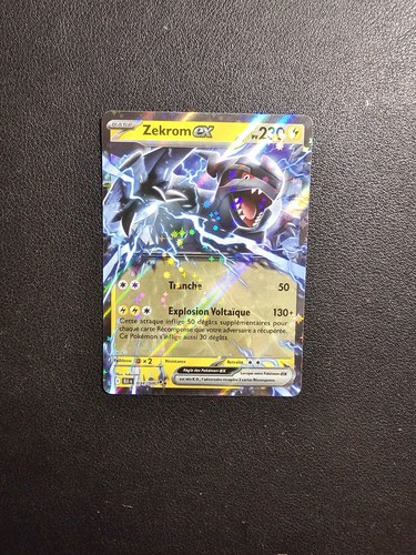 Carte pokémon zekrom - carte,
