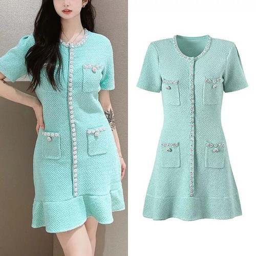 Robe femme court élégant - robe,