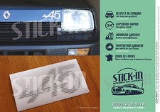 Renault 5 A5 Autocollants Stickers Capot Front Bonnet Coffre Boot Badge