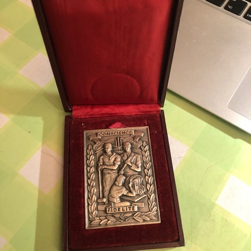 Médaille plaque paris - -,