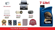 Kit De Filtres D'Entretien + Huile Pour Iveco Daily III 35C12 35S12 85 Kw 116 Hp