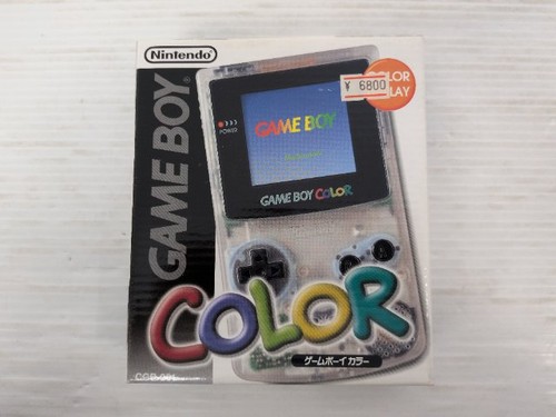 Game boy color console - color,