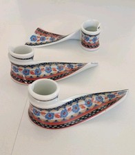 3 PORTES COUTEAUX PORCELAINE