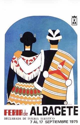 Affiche poster albacete - affiche,