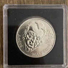 monnaie argent 100 Frs André Malraux TTB/sup