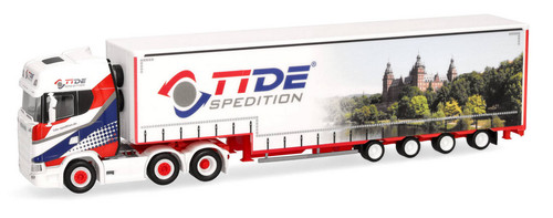 Herpa camion avec remorque - camion,