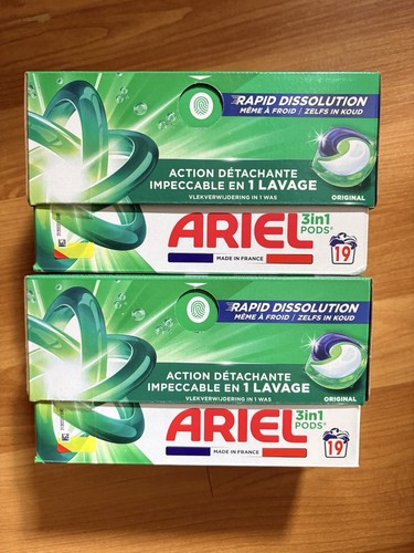 Lot boîtes lessive capsules - lot,