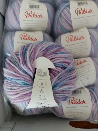 Phildar lot pelotes - de, 7