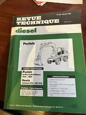 REVUE TECHNIQUE PELLE POCLAIN 75P 90P P75 P90 P 75 90 moteur F5L912 F6L912