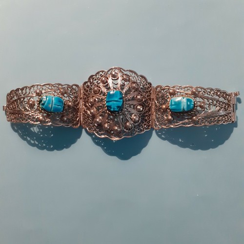 Bracelet filigrane argente - bracelet,