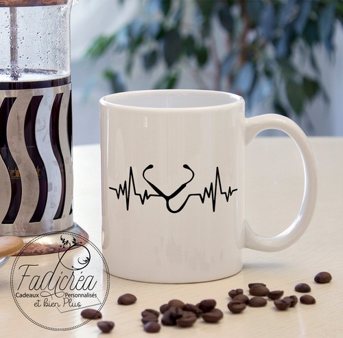 Tasse mug battement cœur - mug,