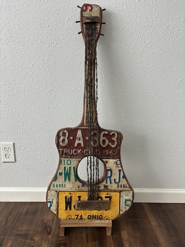 Vintage ohio license plate - license,