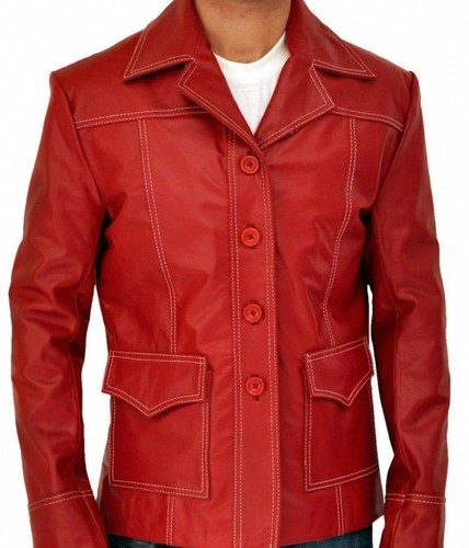 Veste cuir véritable homme - en,