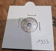 Piece De Monnaie 5 Centimes Lindauer Petit Module 1933