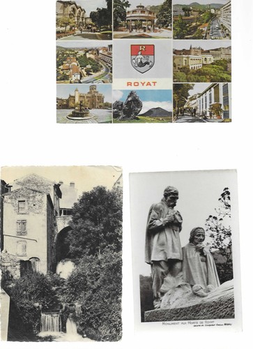 Cartes postales semi - cartes,