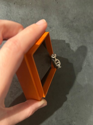 Bague hermes argent - bague,