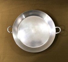 plat à oeufs / gratin CHRISTOFLE métal argenté Diam. 24 cm Poêlon Réchaud Table