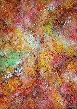 Peinture abstraite - Automne -