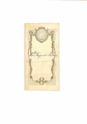 Menu ancien communion 4 - –,