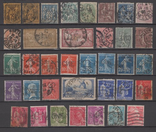 Lot timbres de france - lot,