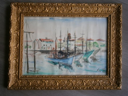 Peinture aquarelle marine - aquarelle,