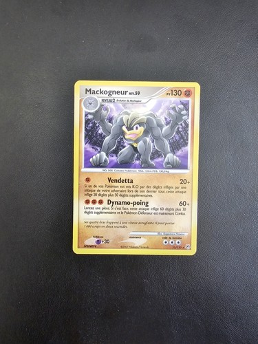 Carte pokémon mackogneur - pokémon,