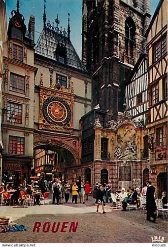 Carte postale rouen - -,