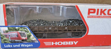 PIKO WAGON PLAT SNCF + BALLAST