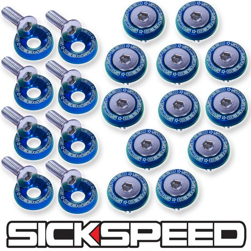 Blue billet aluminum - 20,