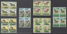 1966 - SAINT MARIN - 660/5 - Bloc de 4 Chevaux - Neufs** sans charniere