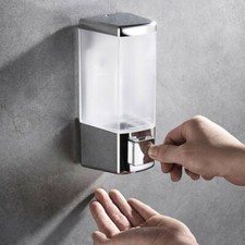 Liquide Shampoing Distributeur Mural 500ml Savon Plastique Pompe Salle Accesseur