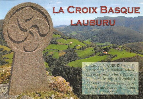 Croix basque n - croix, basque-n�