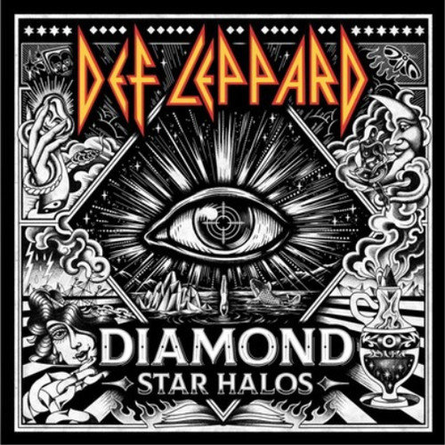 Def leppard diamond - diamond, star