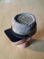 1/6 Battle Gear Toys Kepi CSA 505 B2 General Kepi Grey - Guerre de sécession