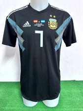 Maillot Argentine Aguero Match Worn Issue Shirt Jersey Camiseta 2017/2018 COA