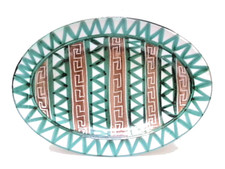 Plat ovale céramique de - plat, en
