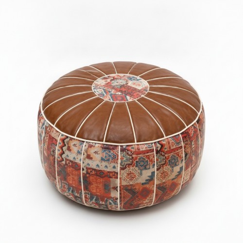 Ottoman coffre rond - ottoman,