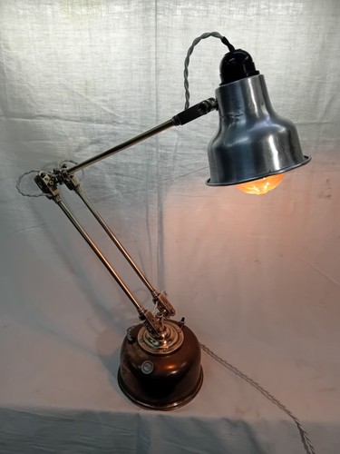 Lampe atelier ancienne - lampe, d'atelier