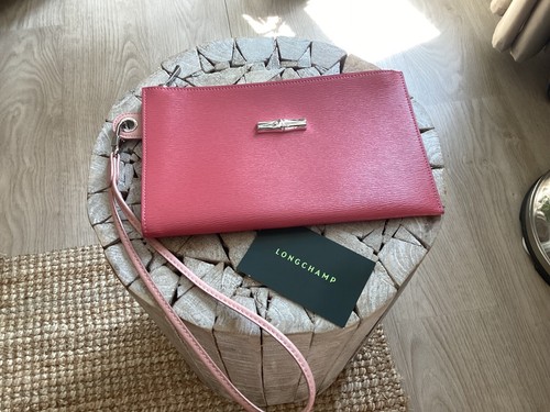 Pochette longchamp cuir - longchamp,