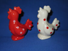 ensemble sel poivre salière  coq poule