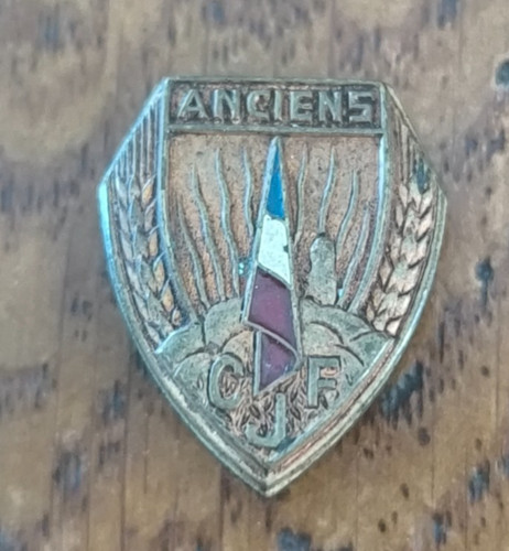 Insigne anciens cjf chantier - insigne,