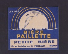 Ancienne étiquette  Alcool