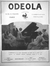 PUBLICITÉ DE PRESSE 1922