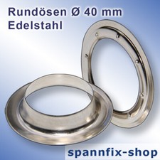 Oeillets Ronds Ø 40 MM A2