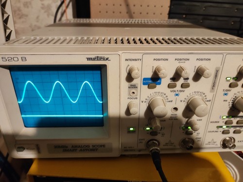 Oscilloscope 520b metrix - metrix, et