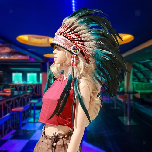 Coiffe plumes - plumes,,