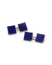 Boutons manchette lapis lazuli