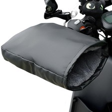 Manchon Guidon Moto Hiver Noir