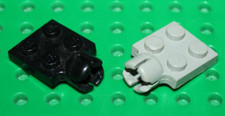 Lego OldGray et Black Plate Modified 2x2 Tow Ball Socket 3730 set 483 894 740
