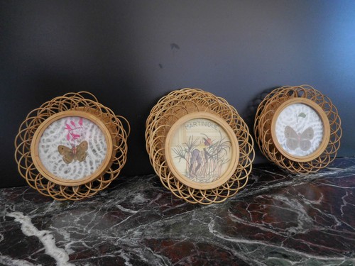 Sous verres osier - osier, main